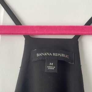 Black spaghetti strap top